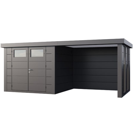 Abri de Jardin ELEGANTO 2724 lounge S fermé fenêtres D - Façade L.268 x l.238 cm - lounge L.284 x l.258 cm - 6,4 m² et 6,8 m² Abri de Jardin ELEGANTO 2724 lounge S fermé fenêtres D - Façade L.268 x l.238 cm - lounge L.284 x l.258 cm - 6,4 m² et 6,8 m²