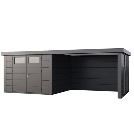 Abri de JardinELEGANTO 3030lounge L fermé Dfenêtres - Façade L.298 x l.298 cm - lounge L 344 x l 318 cm- 8,9 m² et 10,2 m² Abri de JardinELEGANTO 3030lounge L fermé Dfenêtres - Façade L.298 x l.298 cm - lounge L 344 x l 318 cm- 8,9 m² et 10,2 m²