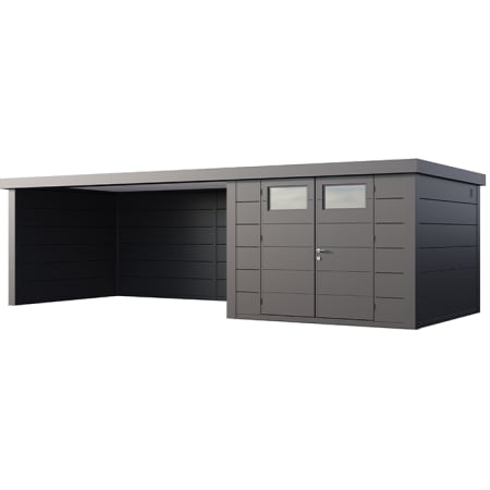 Abri de JardinELEGANTO 3030lounge ext L fermé G - Façade L.298 x l.298 cm - lounge L 464 x l 318 cm- 8,9 m² et 13,8 m² Abri de JardinELEGANTO 3030lounge ext L fermé G - Façade L.298 x l.298 cm - lounge L 464 x l 318 cm- 8,9 m² et 13,8 m²
