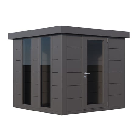 Abri de Jardin LUMINATO 2424 - Façade L.238 x l.238 cm Porte simple et 2 fenêtres - 5,7 m² Abri de Jardin LUMINATO 2424 - Façade L.238 x l.238 cm Porte simple et 2 fenêtres - 5,7 m²