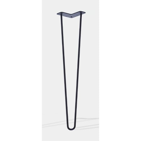 Pied de table double fil - Mod&egrave;le droit - &Oslash; 10 mm - MOTTEZ - 71 cm
