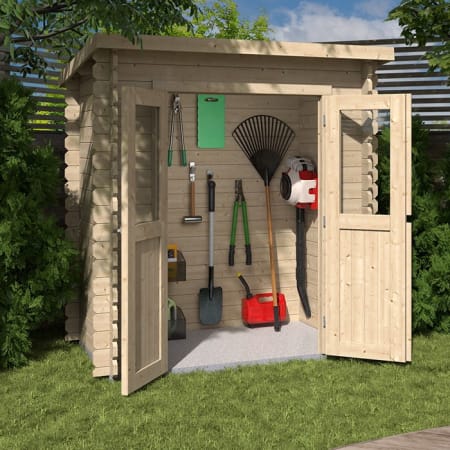 Abri de Jardin - 230x120x204 cm - 1.95 m² situation Abri de Jardin - 230x120x204 cm - 1.95 m² situation