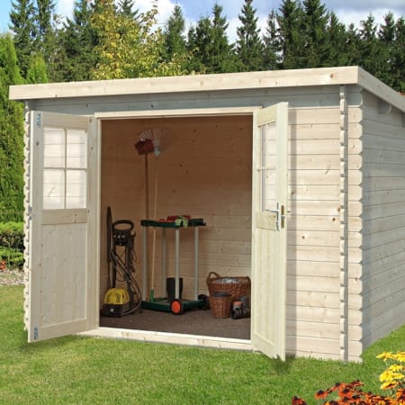 Abri de Jardin - 300x250x216 cm - 7.40 m² ouvert Abri de Jardin - 300x250x216 cm - 7.40 m² ouvert