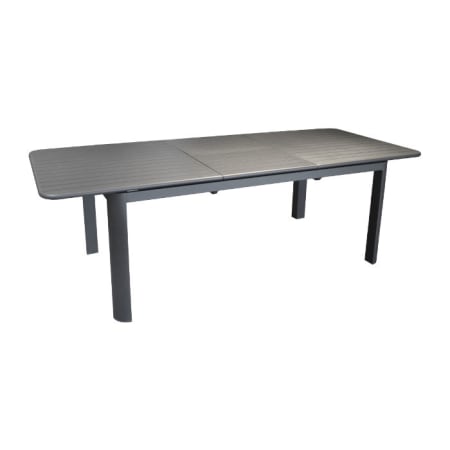 Table de jardin extensible EOS - 180/240 cm - 8/10p - alu - graphite