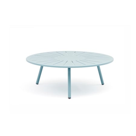 Table basse ronde d'extérieur - Fléole - L.110 x l.110 x H.40 cm Table basse ronde d'extérieur - Fléole - L.110 x l.110 x H.40 cm