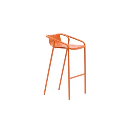 Tabouret haut - Fl&eacute;ole - L.49 x l.48 x H.90 cm