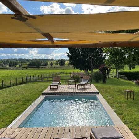 Kit terrasse complet - PIN BRUN - AB LISSE - Ep.20 mm x l.120 mm - L.3 m - À partir de 10 m² Kit terrasse complet - PIN BRUN - AB LISSE - Ep.20 mm x l.120 mm - L.3 m - À partir de 10 m²