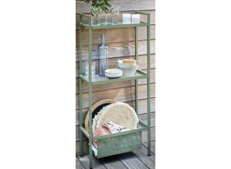 Balcon - Etagère 2 vert en situation Balcon - Etagère 2 vert en situation