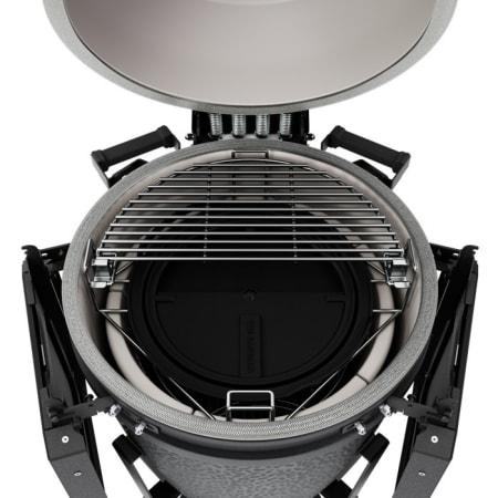 Barbecue PRO Large Graphite Complete - THE BASTARD ouvert