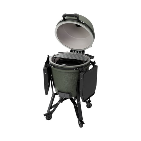 Barbecue PRO Large Alpine Green Complete - THE BASTARD de cot&eacute;