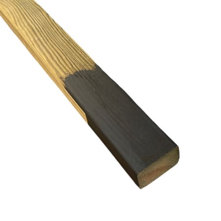 Vernis Bitumineux hydro - Mis sur une lambourde et qui est sec