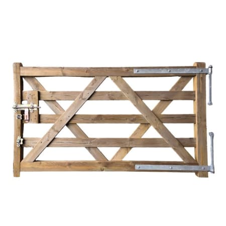 Barri&egrave;re en Pin Sylvestre Trait&eacute; Classe 4 - H.1,20m longueur 2m de face