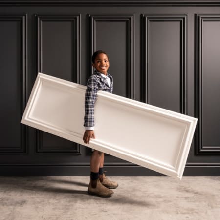 Panneau de revêtement mural 3D - W120 AUTOIRE - L.500 mm x l.1500 mm x Ép.32 mm - ORAC image en situation