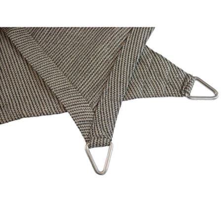 Voile d'ombrage perm&eacute;able - Carr&eacute;e - 3 x 3 m - Shadow Comfort