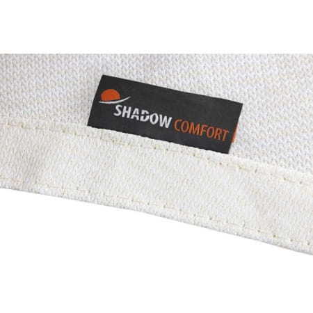 Voile d'ombrage perm&eacute;able - Carr&eacute;e - 3,6 x 3,6 m - Shadow Comfort