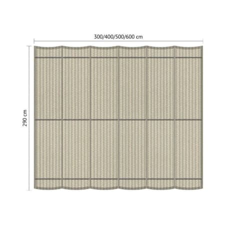 Store bateau - l.2,90 x L.6 m - Shadow Comfort