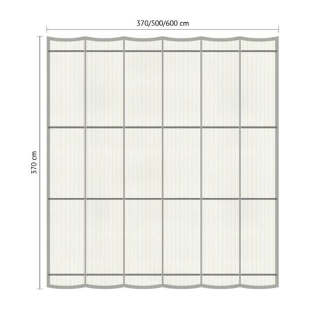 Store bateau - l.3,70 x L.6 m - Shadow Comfort