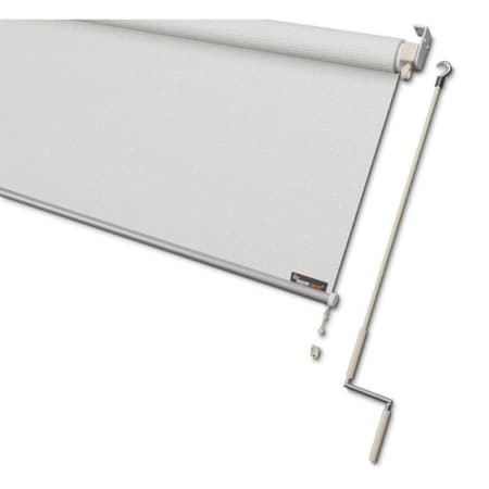 Store enrouleur vertical perm&eacute;able avec manivelle - l.1,48 x H.2,4 m - Shadow Comfort image d&eacute;tour&eacute;e 22