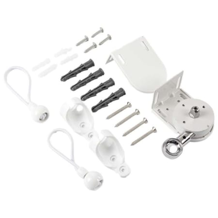Store enrouleur vertical perm&eacute;able avec manivelle - l.1,48 x H.2,4 m - Shadow Comfort