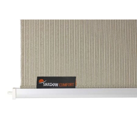 Store enrouleur vertical perm&eacute;able avec manivelle - l.1,98 x H.2,4 m - Shadow Comfort