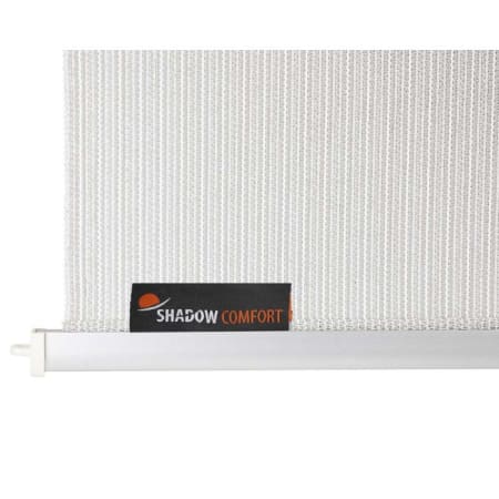 Store enrouleur vertical perm&eacute;able avec manivelle - l.2,48 x H.2,4 m - Shadow Comfort