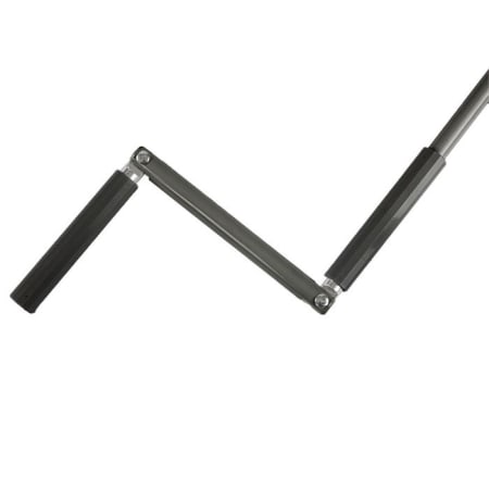 Store enrouleur vertical perm&eacute;able avec manivelle - l.2,48 x H.2,4 m - Shadow Comfort