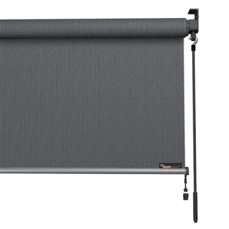 Store enrouleur vertical perm&eacute;able avec manivelle - l.2,96 x H.2,4 m - Shadow Comfort