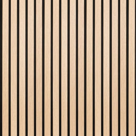 Panneau de Rev&ecirc;tement Mural - Ep.17 mm / l.250 mm / L.1,30 m - Paquet de 0,65 m&sup2; - Ch&ecirc;ne, feutrine noir1