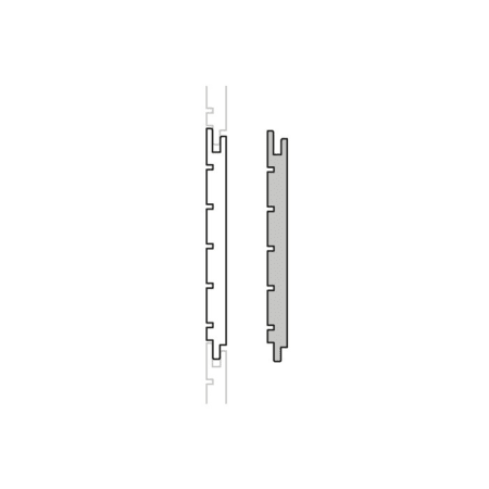 Lambris Sapin - Bross&eacute; - Ep.12 mm / l.135 mm / L.2,05 m - Paquet de 1,38 m&sup2; - profil