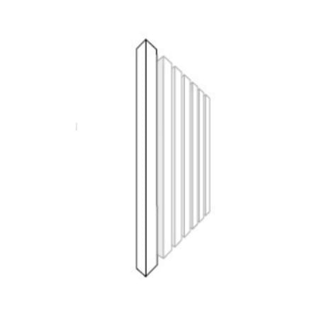 Clin bardage - Claire-voie - Rythmix Biseau SAPIN Classe 3 - Ep.21 mm / l.40 mm / L.3 m - Paquet de 0,96 m&sup2; - Profil