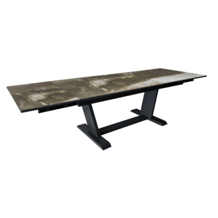 Table de jardin extensible aluminium - Amber - L.180/230/280 x l.100 cm - 8/12 personnes