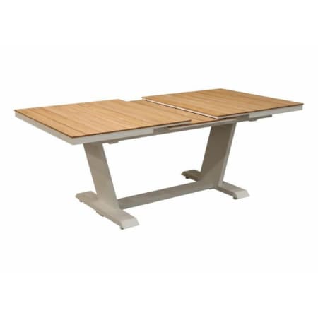 Table de jardin extensible aluminium - Amber - L.180/240 x l.100 cm - 8/10 personnes
