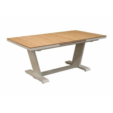 Table de jardin extensible aluminium - Amber - L.180/240 x l.100 cm - 8/10 personnes