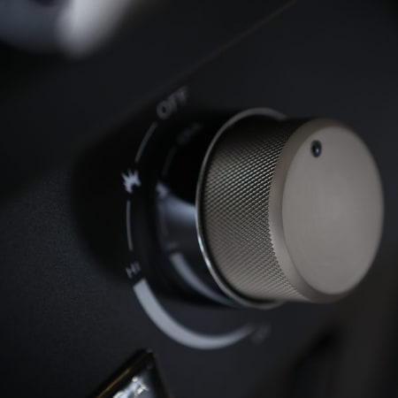 zoom bouton - Barbecue encastrable &agrave; gaz FUSION 300 LITE - BRABURA