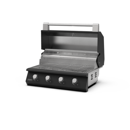 Barbecue encastrable &agrave; gaz FUSION 400 LITE - BRABURA ouvert 1
