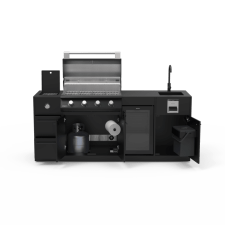 Cuisine d'ext&eacute;rieur Lite Series 400 - BRABURA ouverte