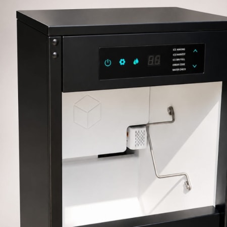 Module cuisine ext&eacute;rieur - CT 50 - Machine &agrave; gla&ccedil;ons - BRABURA ouvert