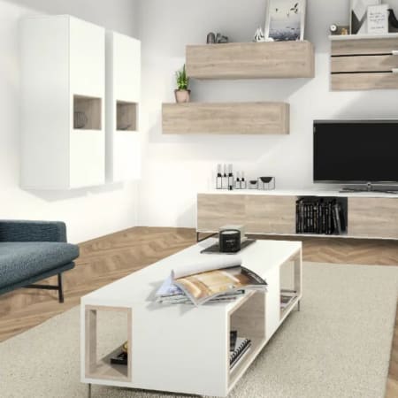 Panneau MDF W1000 PM/ST9 PerfectSense laqu&eacute; Blanc Premium - L.2800 mm / l.2070 mm / Ep.19 mm image en situation