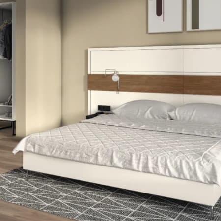 Panneau MDF U705 PM/ST9 PerfectSense laqu&eacute; Gris Angora - L.2800 mm / l.2070 mm / Ep.19 mm image en situation