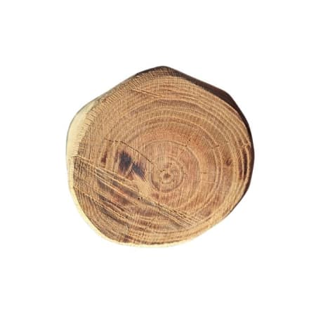 image de coupe Poteau ponc&eacute; en acacia - &Oslash; 6/8cm  - H 1m