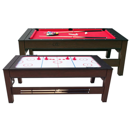 Table 2 en 1 - Billard et Hockey - Reverso Table 2 en 1 - Billard et Hockey - Reverso