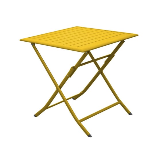 Table Lorita 70x70cm - tournesol