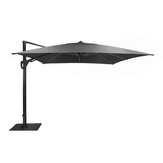 Parasol d&eacute;port&eacute; Orientable Elios Sunbrella&reg; - 3x3m - graphite