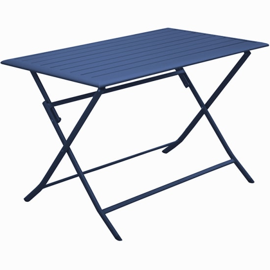 Table Lorita 110x70cm - bleu