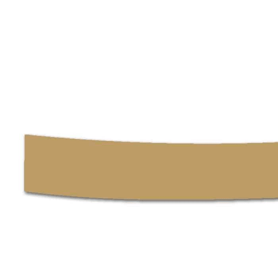 Bande de chant thermoplastique ABS U4438 VL DIJON YELLOW - Ep.0,8 mm / l.23 mm / L.100 m - Non encoll&eacute;e