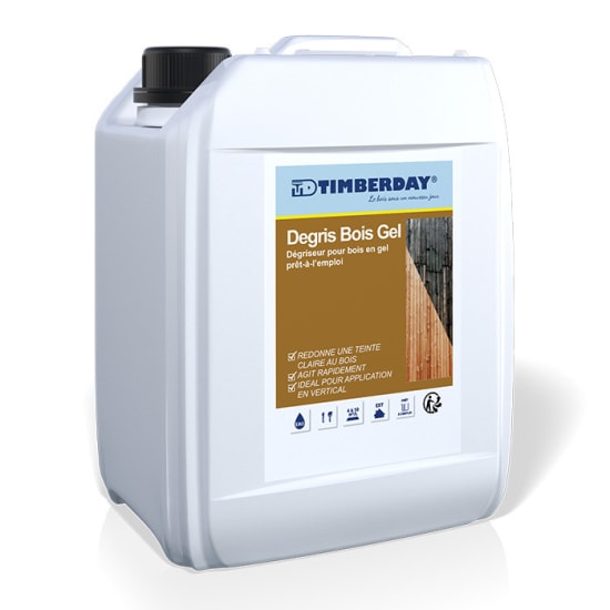 D&eacute;griseur Bois Gel - 5L - TIMBERDAY