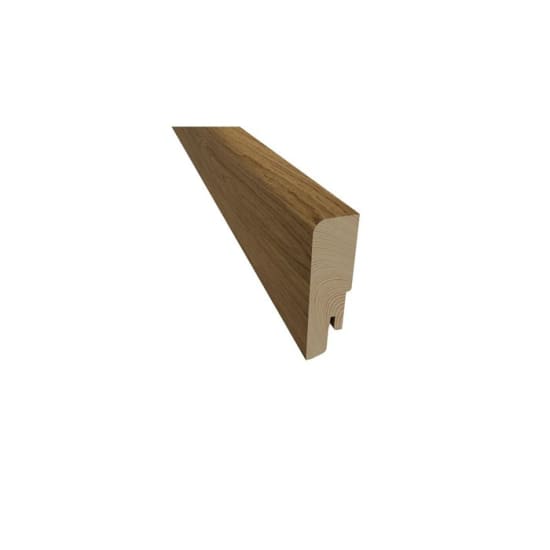 Plinthe Ranch / Hacienda - MDF avec décor bois - Ép.16 mm x l.60mm x L.2400 mm- Marrone