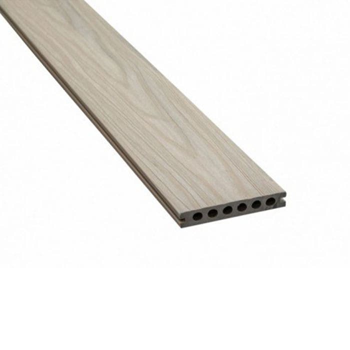 Échantillon de terrasse Supradeck Neige - Largeur 14 cm Échantillon de terrasse Supradeck Neige - Largeur 14 cm