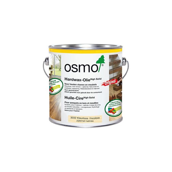 Huile Cire Original Incolore Parquet Satinée - OSMO Huile Cire Original Incolore Parquet Satinée - OSMO