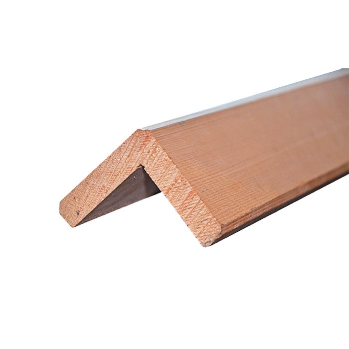 Cornière d'angle bardage bois - Douglas - 55x55x3000 mm Cornière d'angle bardage bois - Douglas - 55x55x3000 mm